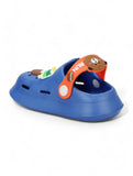 Bear Applique Anti-Slip Clogs - Navy Blue