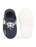 Musical Chu Chu Shoes With Velcro Closing - Navy Blue