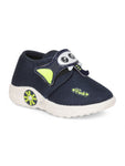 Musical Chu Chu Shoes With Velcro Closing - Navy Blue