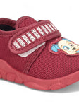 Coolz Musical Chu Chu Shoes With Velcro Closing - Maroon