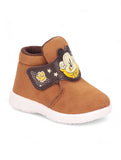 Coolz Musical Chu Chu Shoes With Velcro Closing - Brown