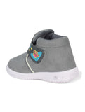 Coolz Musical Chu Chu Shoes With Velcro Closing - Grey