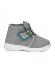 Coolz Musical Chu Chu Shoes With Velcro Closing - Grey