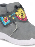 Coolz Musical Chu Chu Shoes With Velcro Closing - Grey