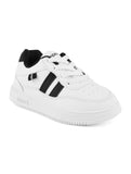 Casual Shoes With Laces - White