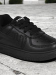 Casual Shoes With Laces - Black