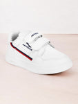 Casual Shoes With Velrco - White