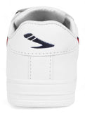 Casual Shoes With Velrco - White