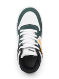 Ankle High Casual Shoes With Laces - Green