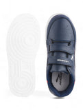 Casual Shoes With Velrco - Navy Blue