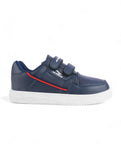 Casual Shoes With Velrco - Navy Blue