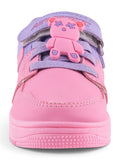 Casual Shoes With Velrco - Pink