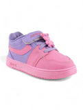 Casual Shoes With Velrco - Pink