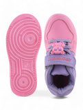 Casual Shoes With Velrco - Pink