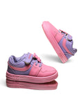 Casual Shoes With Velrco - Pink