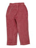 Velvet Finish Solid Colour Lower With Applique - Deep Pink