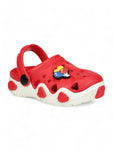 Balloon Applique Anti-Slip Clogs - Red