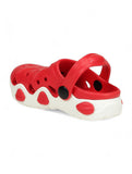 Balloon Applique Anti-Slip Clogs - Red