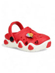 Hot Air Balloon Applique Anti-Slip Clogs - Red