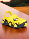 Balloon Applique Anti-Slip Clogs - Yellow