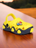 Balloon Applique Anti-Slip Clogs - Yellow