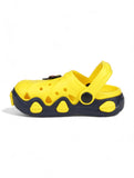 Balloon Applique Anti-Slip Clogs - Yellow