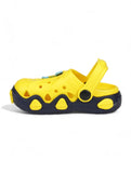 Dinosaur Applique Anti-Slip Clogs - Yellow