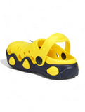 Hot Air Balloon Applique Anti-Slip Clogs - Yellow