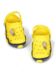 Hot Air Balloon Applique Anti-Slip Clogs - Yellow