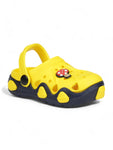 Mushroom Applique Anti-Slip Clogs - Yellow