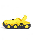 Mushroom Applique Anti-Slip Clogs - Yellow