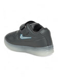 Casual Velcro Shoes With Led Light - Grey