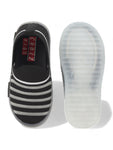 Slip On Casual Shoes With LED Light - Black