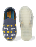 Slip On Casual Shoes With LED Light - Blue