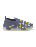 Slip On Casual Shoes With LED Light - Blue