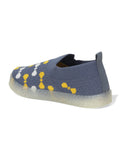 Slip On Casual Shoes With LED Light - Blue