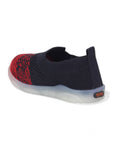 Slip On Casual Shoes With LED Light - Navy Blue