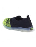 Slip On Casual Shoes With LED Light - Navy Blue