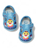 Musical Chu Chu Sandals With Velcro Closing - Blue