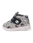 Panda Musical Chu Chu Shoes With Velcro Closing - Grey