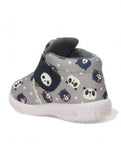 Panda Musical Chu Chu Shoes With Velcro Closing - Grey