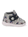 Panda Musical Chu Chu Shoes With Velcro Closing - Grey