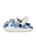 Marble Look Unicorn Applique Anti-Slip Clogs - White