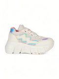 Laced Up Sports Shoes - White