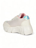 Laced Up Sports Shoes - White