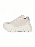 Laced Up Sports Shoes - White