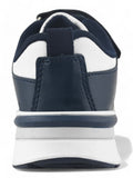 Casual Shoes With Velrco - Navy Blue