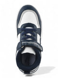 Casual Shoes With Velrco - Navy Blue