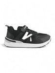 Casual Shoes With Velrco - Black