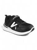 Casual Shoes With Velrco - Black